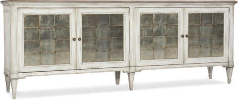 Hooker Furniture Living Room Melange Four-Door Credenza