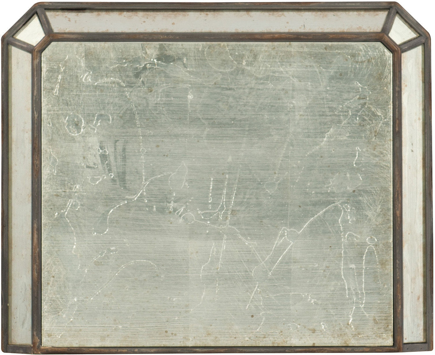 Hooker Furniture Bedroom Arabella Mirrored Three-Drawer Nightstand