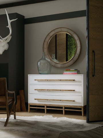 Hooker Furniture Bedroom Urban Elevation Three-Drawer Bachelors Chest