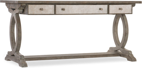 Hooker Furniture Home Office Rustic Glam Trestle Desk