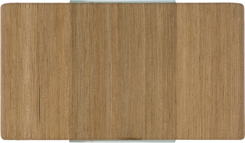 Hooker Furniture Living Room Amani Rope and Glass Cocktail Table