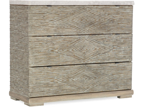 Hooker Furniture Living Room Amani Three-Drawer Accent Chest