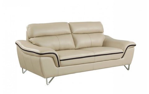 168 - Beige SofaModel:  168-BEIGE-S