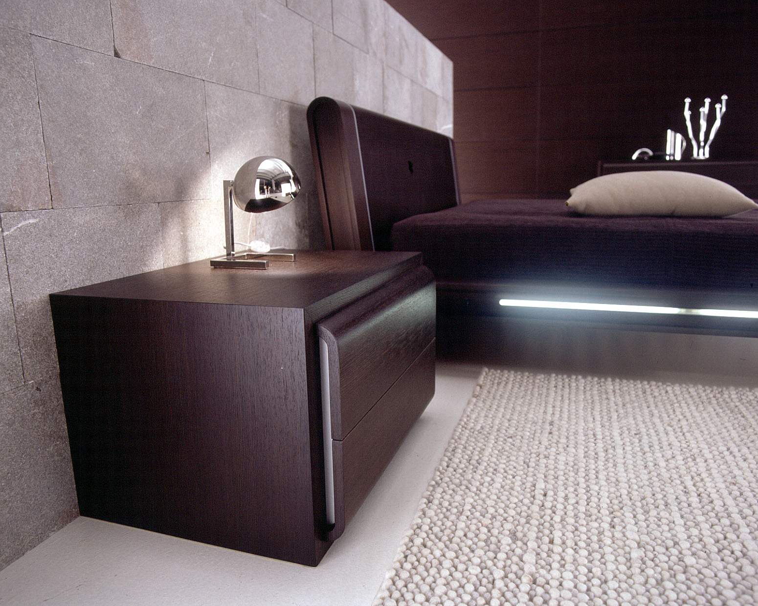 Sma Matrix Contemporary Tobacco Nightstand Model VGSMAMATRIX-NS