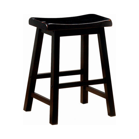 Coaster Durant Wooden Counter Height Stools Black (Set of 2) Model 180019