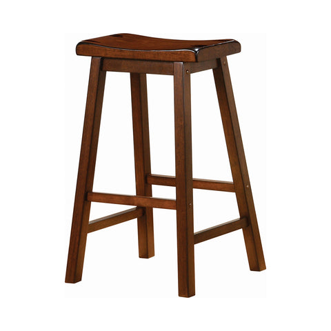 Coaster Durant Wooden Bar Stools Chestnut (Set of 2) Model 180079