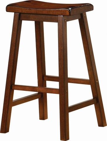 Coaster Durant Wooden Bar Stools Chestnut (Set of 2) Model 180079