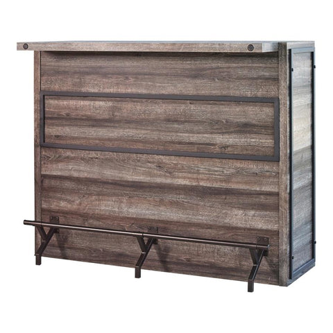Coaster Joe 5-shelf Bar Unit Aged Oak Model 182071