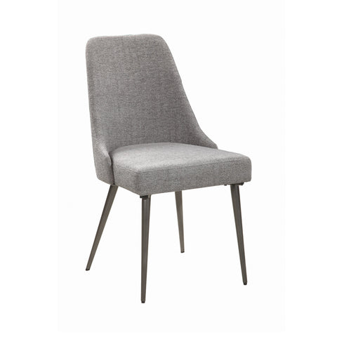 Coaster Alan Upholstered Dining Chairs Grey (Set of 2) Model 190442