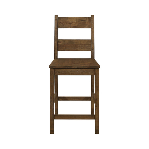 Coaster Coleman Counter Height Stools Rustic Golden Brown (Set of 2) Model 192029