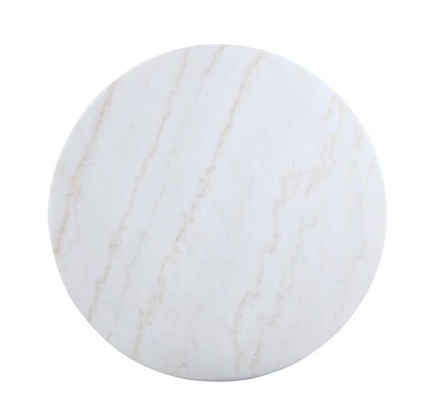 Coaster Kella Round Dining Table Natural Marble and Gold Model 192061
