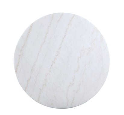 Coaster Kella Round Dining Table Natural Marble and Gold Model 192061