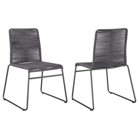 Coaster Jerome Upholstered Stackable Side Chairs (Set of 2) Model 192062