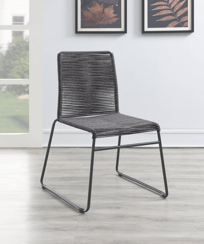Coaster Jerome Upholstered Stackable Side Chairs (Set of 2) Model 192062