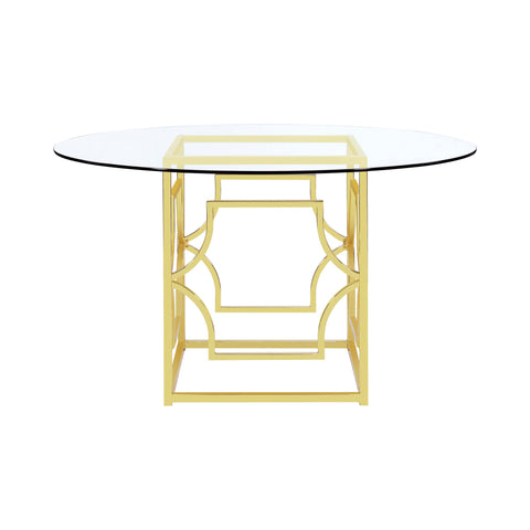 Coaster Starlight Dining Table Base Brass Model 192641