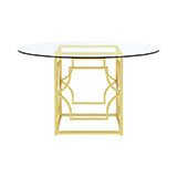 Coaster Starlight Dining Table Base Brass Model 192641