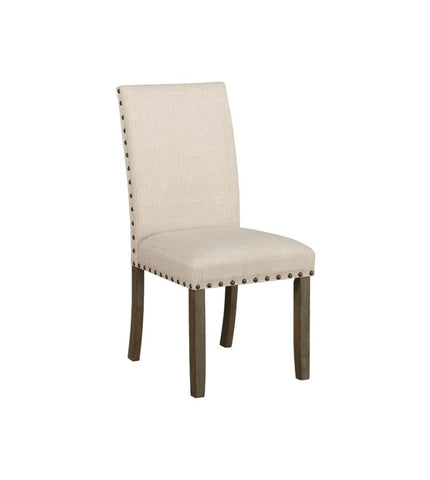 Coaster Coleman Upholstered Side Chairs Beige and Rustic Brown (Set of 2) Model 193132