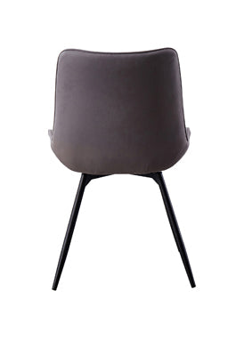 Coaster Diggs Upholstered Tufted Swivel Dining Chairs Grey and Gunmetal (Set of 2) Model 193312