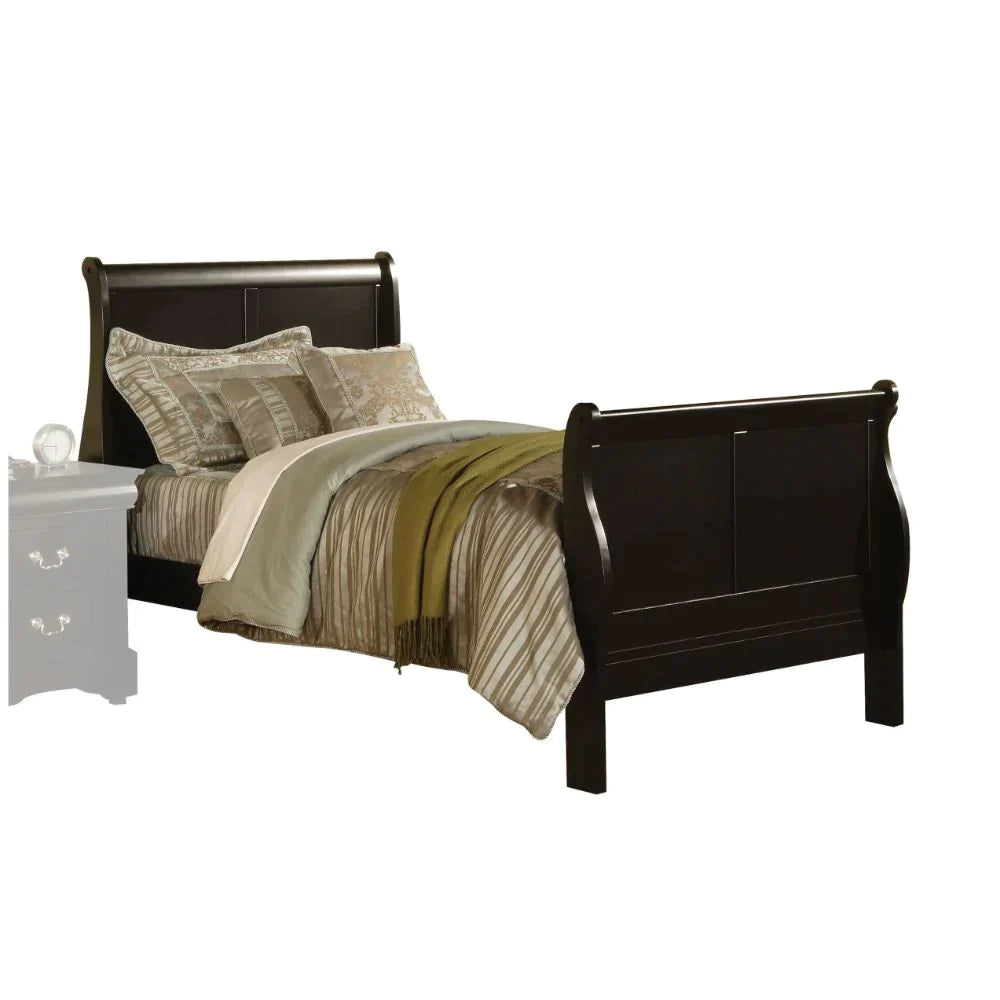 Louis Philippe III Black Twin Bed Model 19510T By ACME Furniture