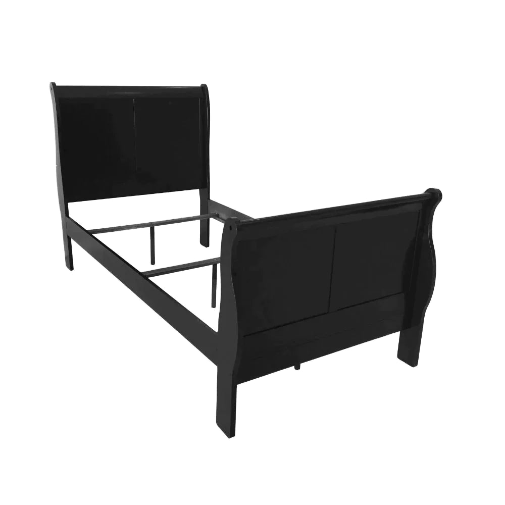 Louis Philippe III Black Twin Bed Model 19510T By ACME Furniture