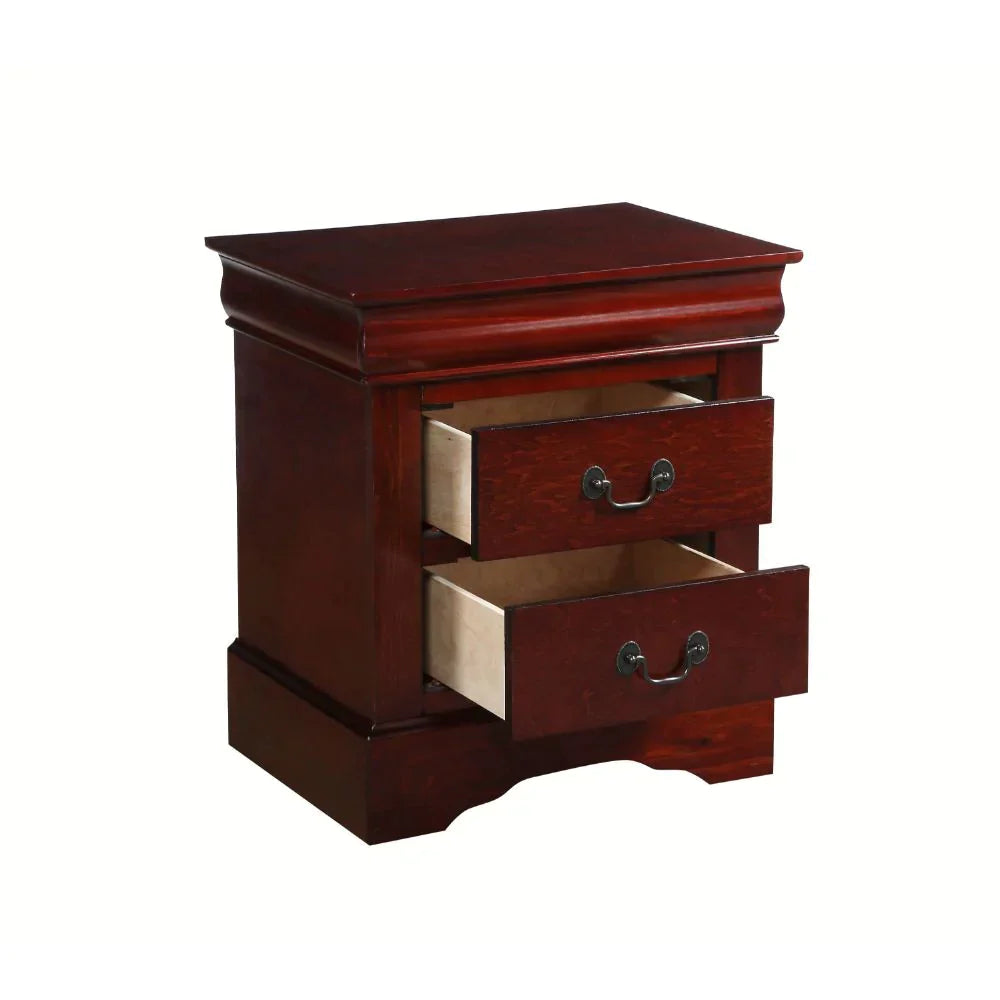 Louis Philippe III Cherry Nightstand Model 19523 By ACME Furniture