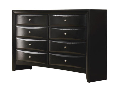 Coaster Briana Rectangular 8-drawer Dresser Black Model 200703