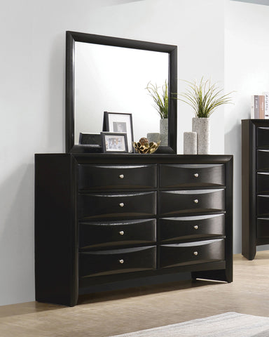 Coaster Briana Rectangular 8-drawer Dresser Black Model 200703