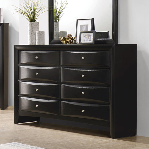 Coaster Briana Rectangular 8-drawer Dresser Black Model 200703