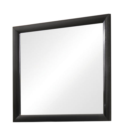 Coaster Briana Rectangle Dresser Mirror Black Model 200704