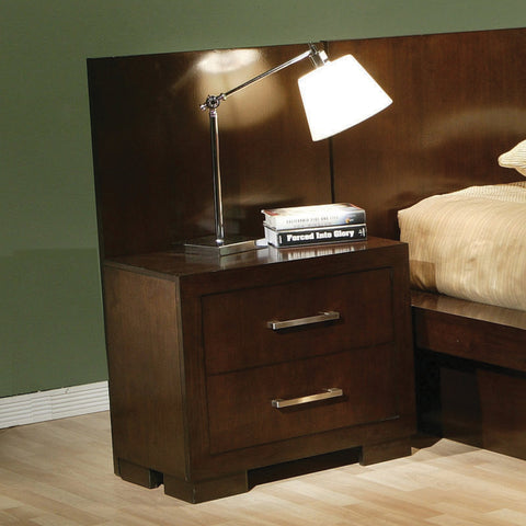 Coaster Jessica 2-drawer Nightstand Cappuccino Model 200712