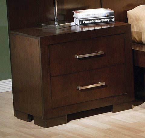 Coaster Jessica 2-drawer Nightstand Cappuccino Model 200712