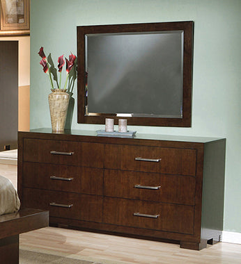 Coaster Jessica 6-drawer Dresser Cappuccino Model 200713