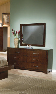 Coaster Jessica 6-drawer Dresser Cappuccino Model 200713