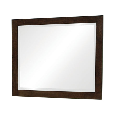Coaster Jessica Rectangular Wall Mirror Cappuccino Model 200714