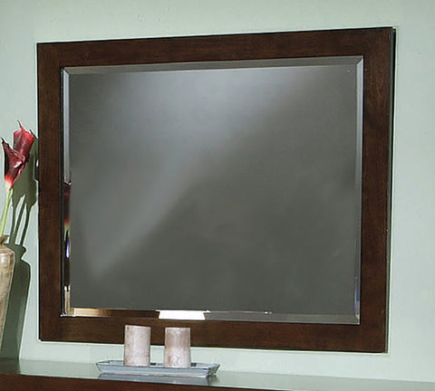 Coaster Jessica Rectangular Wall Mirror Cappuccino Model 200714