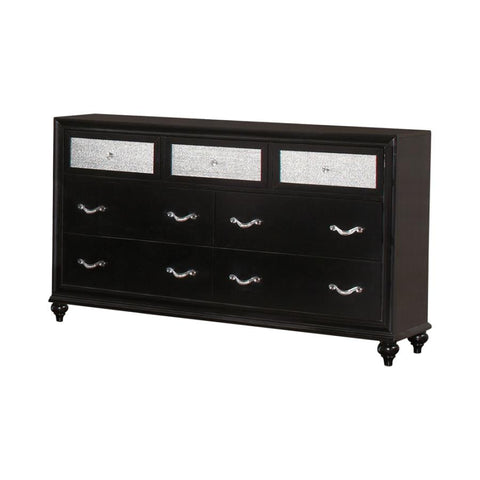 Coaster Barzini 7-drawer Rectangular Dresser Black Model 200893