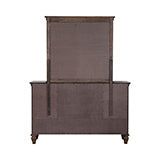 Coaster Franco 5-drawer Dresser with 2 Louvered Doors Burnished Oak Model 200973