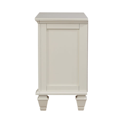 Coaster Sandy Beach 3-drawer Nightstand White Model 201302
