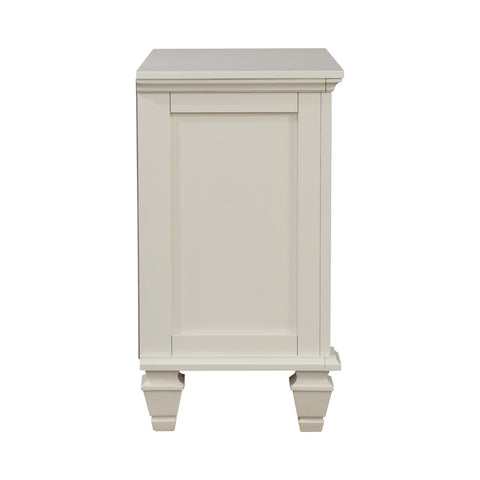 Coaster Sandy Beach 3-drawer Nightstand White Model 201302