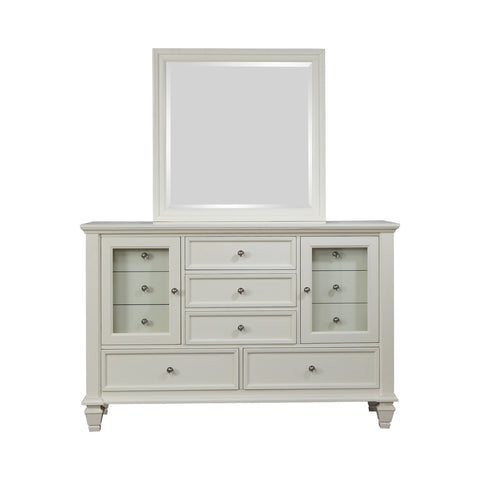 Coaster Sandy Beach 11-drawer Rectangular Dresser White Model 201303