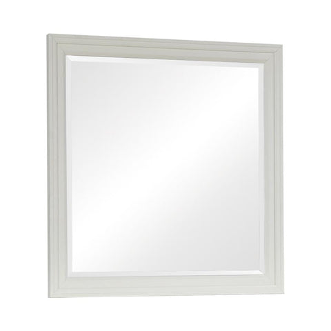 Coaster Sandy Beach Rectangular Mirror White Model 201304