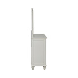 Coaster Sandy Beach Rectangular Mirror White Model 201304