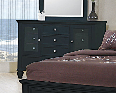 Coaster Sandy Beach 11-drawer Dresser Black Model 201323