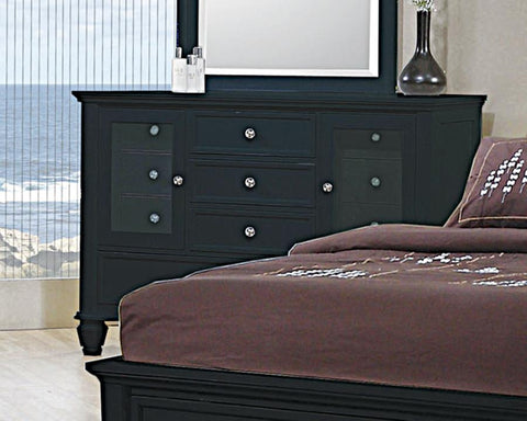 Coaster Sandy Beach 11-drawer Dresser Black Model 201323