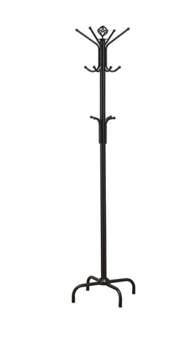 Coaster Collier 12-hook Coat Rack Black Model 2019