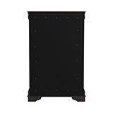 Coaster Louis Philippe 5-drawer Chest with Silver Bails Cappuccino Model 202415