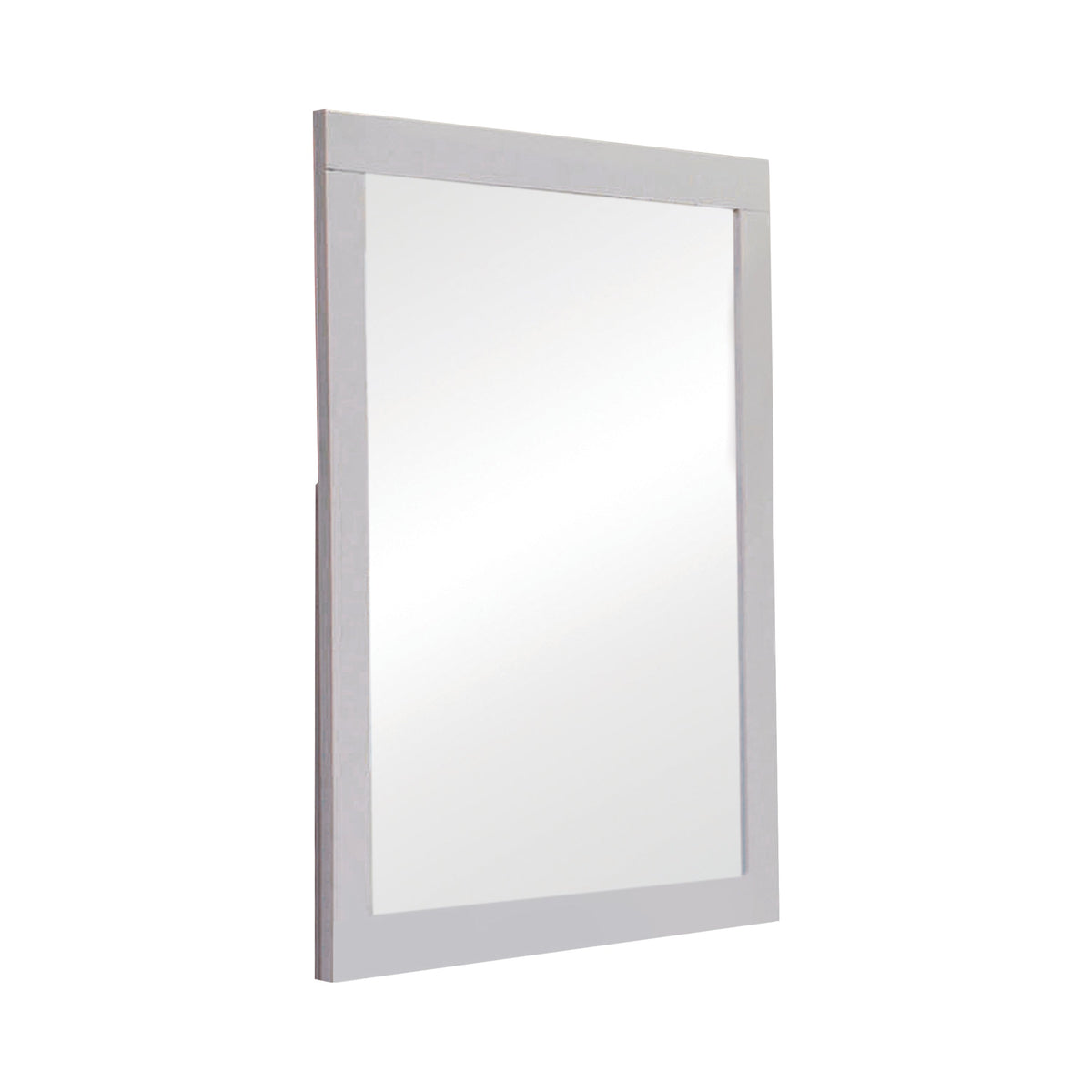 Coaster Jessica Rectangular Mirror White Model 202994