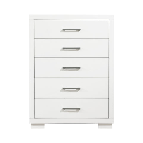 Coaster Jessica 5-drawer Chest White Model 202995
