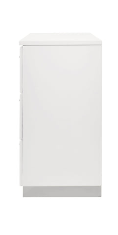 Coaster Felicity 6-drawer Dresser Glossy White Model 203503