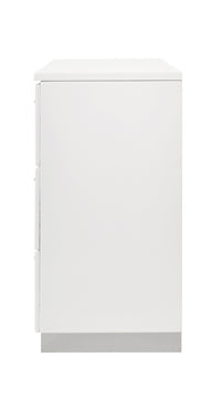 Coaster Felicity 6-drawer Dresser Glossy White Model 203503
